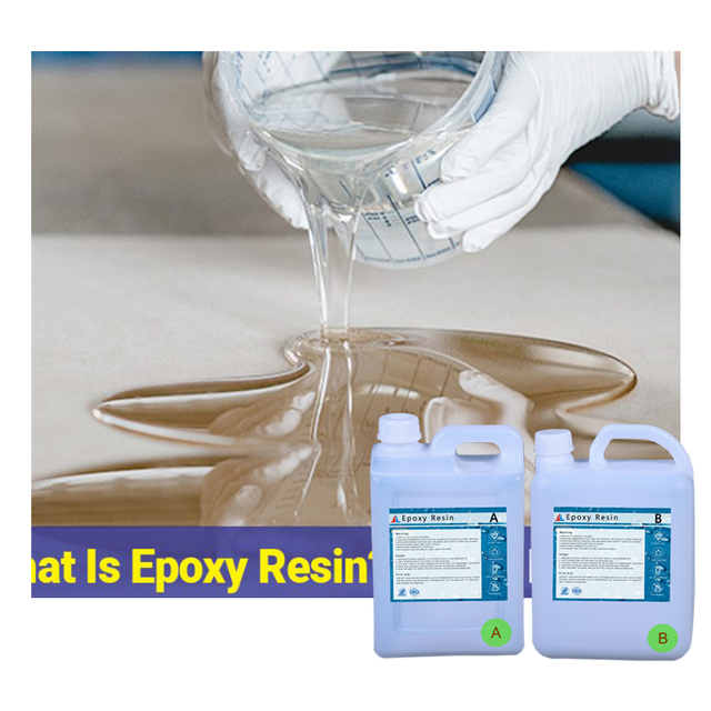 Highly Transparent Liquid Resin River Table Resin 3D Floor Resin