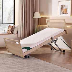 <span class=keywords><strong>Lit</strong></span> <span class=keywords><strong>médicalisé</strong></span> en bois Tecforcare OEM&ODM pour personnes âgées, <span class=keywords><strong>lit</strong></span> d'hôpital en bois pour la maison, <span class=keywords><strong>lit</strong></span> de soins à domicile <span class=keywords><strong>électrique</strong></span> - Product Image 4