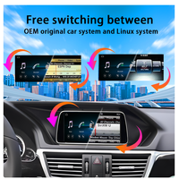 Lecteur multimédia de navigation automobile Linux 7 pouces LELV pour Mercedes Benz Classe E W212, CarPlay sans fil, Android Auto, GPS, lecteur vidéo