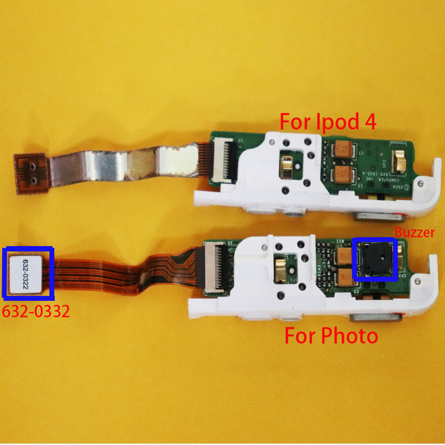 Headphone audio jack hold switch module cable flex for iPod 4th gen iPod color photo 20g 30gb 40gb 60gb 632 0346 0322 0260 0286
