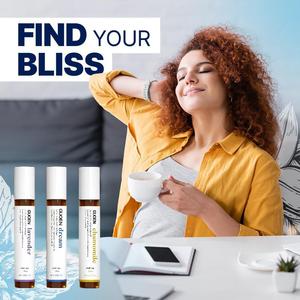 Huile Essentielle Bio Pure Naturelle en Roll-on 10ml Marque Blanche pour la Relaxation Respiratoire, le Sommeil et les Soins de la Peau, Huile de Massage Spa - Product Image 3