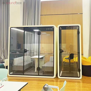 Cabina <span class=keywords><strong>de</strong></span> oficina portátil móvil Insonorización Reunión Pod Cabina <span class=keywords><strong>de</strong></span> teléfono Aislamiento <span class=keywords><strong>de</strong></span> sonido Pods <span class=keywords><strong>de</strong></span> oficina privada - Product Image 5