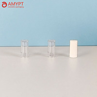 Tube cosmétique vide personnalisé de 10 g, applicateur en céramique pour crème pour les yeux, rouge à lèvres, emballage en plastique pour masseur oculaire