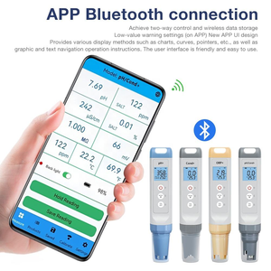 Stylo EC <span class=keywords><strong>PH</strong></span> ORP de laboratoire, prix de gros, conductimètre numérique, connexion à distance, <span class=keywords><strong>pH</strong></span>-mètre de laboratoire - Product Image 2