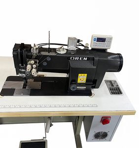 New Heavy-duty Engine Motor Gear High-Speed Flat-Bed Bag Closer Double-needle Computerized Industrial <b>Sewing</b> <b>Machine</b> RN-4420D4 - Product Image 2
