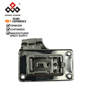 Özel elektrolizle çinko alaşım anahtarlı kilit deri bagaj evrak kilidi mandalı çile taraklı kilit bagaj kilidi kombinasyonu - Product Image 2