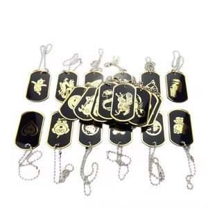 Porte-clés numériques personnalisables en aluminium pour photos – Étanche, léger, forme ovale, éclairage réglable, impression sérigraphique - Product Image 1