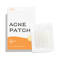 24 points de gros hydrocolloïde acné patch bouton pourrait patchs hydrocolloïde personnalisé