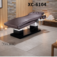 Table de massage électrique à 3 moteurs, en cuir PVC/PU, hauteur réglable, pour usage scolaire et en salon de beauté