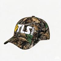 Casquette Trucker Personnalisée en Coton Brodé à 6 Panneaux en Maille Unisexe de Haute Qualité avec Motif Camouflage Personnalisé