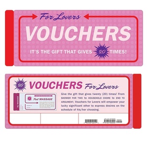 Tarjetas de Cupón Románticas Personalizadas, Vales de <span class=keywords><strong>Regalo</strong></span> DIY, Tarjetas Sencillas Canjables <span class=keywords><strong>para</strong></span> <span class=keywords><strong>Parejas</strong></span>, San Valentín - Product Image 1