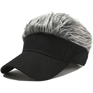 Perruques à pointes réglables, casquettes de Golf, voyage plage, Sports de plein air, Shopping, perruque pour hommes, visière de cheveux, chapeaux de Baseball