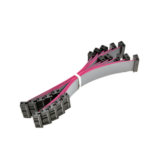 16P Idc Grijze Platte Lintkabel Met 2*8P 2.54Mm Spoed Verlenging Voor Elektronische Apparatuur Zoals Mechanische Harnas Led-Schermen - Product Image 5