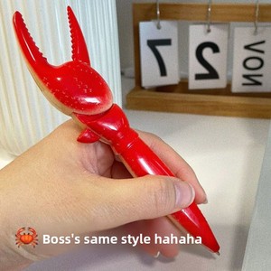 Nuevo y Elegante Bolígrafo Creativo con Forma de Cangrejo, Retráctil, con Diseño de <span class=keywords><strong>Mr</strong></span>. <span class=keywords><strong>Krabs</strong></span> - Venta al por Mayor Disponible, Hecho en China - Product Image 2