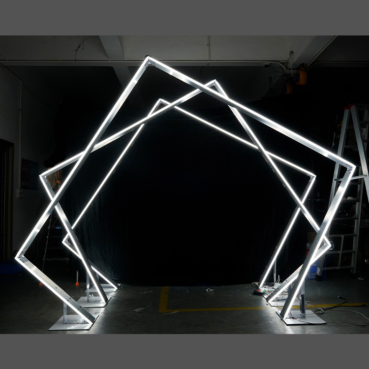Double Sided Aluminum Alloy Time Tunnel