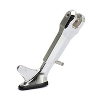 Accessoires Moto Béquille Côté Parking Rack Support Pied Noir/Argent Pour Vespa Sprint SPRINT 150 Primavera 150