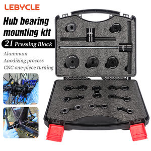 LEBYCLE Kit d'Outils d'Installation de Roulements de Moyeu et Corps de Roue Libre pour VTT et Vélo de Route, Presse pour Boîtier de Pédalier, Outils d'Atelier - Product Image 2