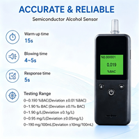 Alcoholímetro Digital Portátil Mini de Alta Precisión 2026, Alcoholímetro para Conductores de Automóviles, Seguridad Personal