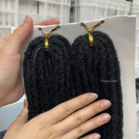 Extensions de Cheveux Synthétiques Crochets "Dread Locks" Douces en Gros, 22 Pouces, Aspect Naturel, Collection "Dream Dread"