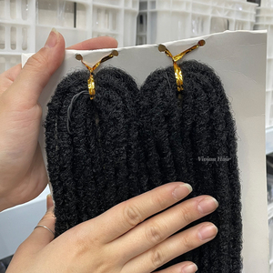 Extensions de Cheveux Synthétiques Crochets "<span class=keywords><strong>Dread</strong></span> <span class=keywords><strong>Locks</strong></span>" Douces en Gros, 22 Pouces, Aspect Naturel, Collection "Dream <span class=keywords><strong>Dread</strong></span>" - Product Image 5