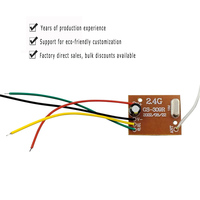 Placa de Circuito de Control Remoto de Dos Canales 3-4.5V FR-4, Placa de Control para Coche de Juguete, Placa Base PCB, Componentes Electrónicos DIY