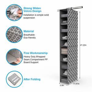Authentic Ten-Layer Folding Non-Woven Fabric Storage Rack for Shoes Buggy <b>Bag</b> Hat Underwear Hanging - Product Image 5