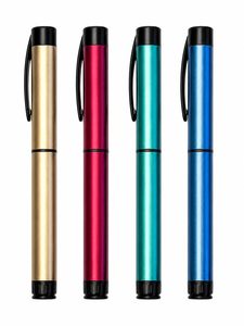 V1 80IU Durable Reusable Glass Skin Care Cream <b>Pen</b> | 3ml Capacity | Aluminum Cap Logo Printing | Includes <b>Pen</b> - Product Image 2