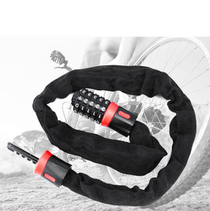 Cadena de <span class=keywords><strong>bicicleta</strong></span>, bloqueo de contraseña <span class=keywords><strong>antirrobo</strong></span>, cadena de <span class=keywords><strong>bicicleta</strong></span> de montaña - Product Image 1