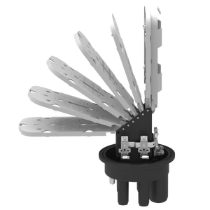 144 Cores Glasvezelkabel Splits Aansluitdoos Kabel Sluiting Apparatuur Met Beschermende Behuizing - Product Image 6