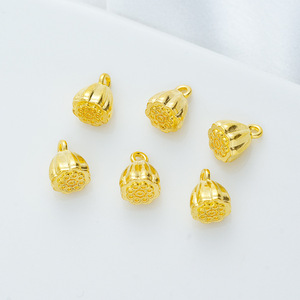 จี้รูปฝักบัวโลหะผสม รูปตัวยูขนาดเล็ก อุปกรณ์ตกแต่งเครื่องประดับ DIY - Product Image 2
