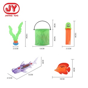 Summer Pool Diving <b>Toy</b> Set Children Underwater Torpedo Dive Game Fish Seaweed Dive <b>Toy</b> - Product Image 4