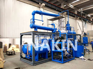 Neue Industrie verwendet schwarzes Autoöl Recycling maschine Altöl zu Grund öl Vakuum destillation anlage umwelt freundlich - Product Image 3