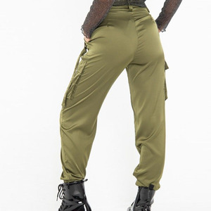 Pantaloni Donne Harem Casuale <span class=keywords><strong>Cargo</strong></span> Hip Hop delle Donne Pantaloni Lunghi Sciolti - Product Image 4