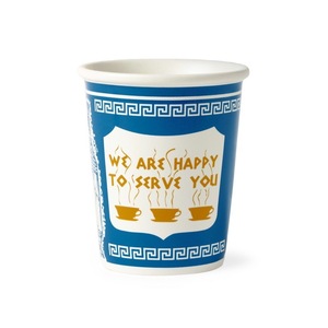 Wholesale New York City Greek Coffee Cup Ceramic to Go Cup Custom Ceramic Mug No Handle - Product Image 1