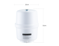 Tanque de Presión 3G de Alta Calidad, Tanque de Almacenamiento de Agua de Plástico, Accesorios de Filtración para Purificador de Agua por Ósmosis Inversa