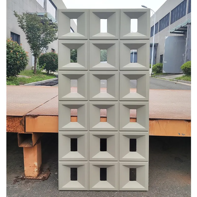 Kunststoff-Schaumstoff künstliche PU-Stein-Wandplatten künstlicher hohler Ziegel-PU-Komponenten Trennwand Innenausstattung