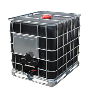 ถัง IBC ทรงสี่เหลี่ยมสำหรับบรรจุอาหาร ขนาด 1000 ลิตร ผลิตจาก HDPE พร้อมโครงเหล็ก สำหรับใช้ในอุตสาหกรรม - Product Image 1