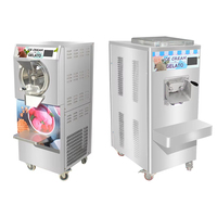 Pasteurisateur de gelato commercial, machine à gelato italienne combinée, congélateur par lots