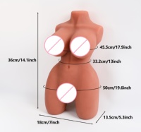 Copa de Masturbación Masculina de 3.52 kg con Núcleo Suave y Vibración para Simulación de Molde de Pecho, Juguete Sexual 100% Impermeable para Hombres