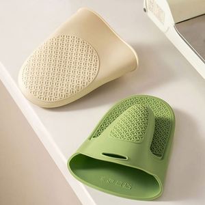 <b>Silicone</b> Anti-Slip Insulated Oven Mitts <b>Waterproof</b> and Heat Resistant Kitchen Glove for Baking - Product Image 5
