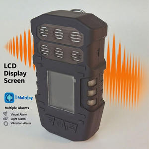 Globesoaring G6 el 6-in-1 MicroClip gaz dedektörü IP65 <span class=keywords><strong>CO</strong></span> O2 H2S EX LCD ekran kimyasal gaz test makinesi - Product Image 6