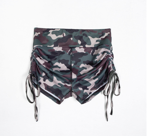Custom Yoga Fitness Wear <strong>Women</strong> Compression <strong>Shorts</strong> <strong>Camouflage</strong> Print Gym <strong>Shorts</strong> - Product Image 6