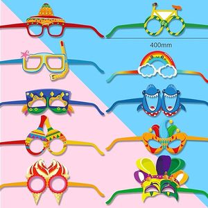 Lunettes de fête cadre lunettes drôles accessoires <span class=keywords><strong>Photo</strong></span> mascarade pour enfant adultes Halloween carnaval - Product Image 6