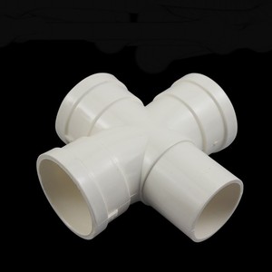 Mặt Phẳng Giảm PVC/Phụ Kiện Đường Ống Thoát Nước PVC Bốn Chiều Ba Chiều Dưới Sự Co Lại Bên Trong Ống Thẳng - Product Image 2