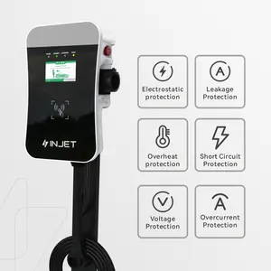 WEEYU 7kw इलेक्ट्रिक वाहन एसी type1 प्लग ईवी चार्जर अनुकूलित नई ऊर्जा के साथ स्टेशन चार्ज ढेर