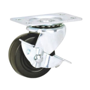 Rueda de Goma de Alta Calidad con Capacidad de Carga de 70Kg-150Kg, Fabricante Directo, Ruedas Industriales de Servicio Ligero - Product Image 3