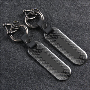 Toptan özel karbon Fiber araba logolu anahtarlık Metal OEM baskı boş UV anahtarlıklar ile toplu yüksek miktar - Product Image 2