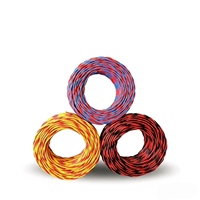Industrielles Feuerwehr-Spezialkabel Signalkabel Twisted-Pair-Zweifarbig 2,5mm² RVS Flammhemmendes Stromkabel