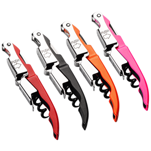 <span class=keywords><strong>Tire</strong></span>-<span class=keywords><strong>bouchon</strong></span> de serveur avec logo personnalisable Ouvre-bouteille clé en métal robuste fonctionnel élégant - Product Image 2