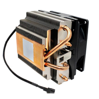 Ventilador de bola AMD AM3 AM4, regulación de velocidad de 4 cables, gran volumen de aire, radiador de ordenador de escritorio silencioso, plataforma 1155, general